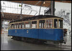 Im Verkehrszentrum des Deutschen Museum traf ich am 27.3.2019 auf diese alte Münchner Tram mit der Nummer 642!