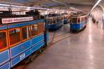 Das MVG Museum in München zeigt eine tolle und vielfältige Sammlung über die Münchner Tram von Anfangszeiten bis heute.
