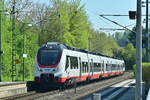 6442 420 als RE 10a nach Mannheim    bei der Durchfahrt in Neckargerach.