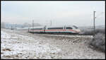 Der ICE 119  Bodensee  fuhr im Januar für drei Wochen von Berlin nach Innsbruck.