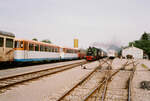 Als 1983 auf der Strohgäubahn ein Dampfzug in den Bahnhof Weissach eingefahren war, gab es noch reguläre Züge auch nach Weissach.