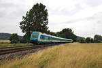 Alex 223 065 verlässt mit ihrem RE2 (Hof Hbf - München Hbf) Weiden in der Oberpfalz in Richtung Schwandorf.