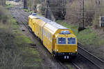 DB Netz 782 001 auf der Hamm-Osterfelder Strecke in Recklinghausen 12.4.2023
