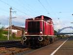 V 100 (211 011) der Emsländischen Eisenbahn in Salzbergen, 28.09.15