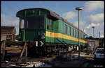 Schulungswagen 508009-29700-5 der RAG am 6.10.1989 im AW Gladbeck West.