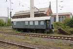 Dieser 10 377 xxx Wohn3yg im Bahnhof Gttingen diente Melderaum der NordWestBahn.