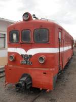 Eine Diesellokomotive der Ferrocarriles Quito - San Lorenzo am 07.02.2011 abgestellt in Ibarra, Ecuador.