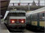 Das SNCF Urgestein 15005 machte am 04.10.09 ihre Aufwartung beim Fest 150 Jahre Eisenbahn in Luxembourg und entgegen ihren sonstigen Angewohnheiten, schlich sie regelrecht mit dem IC 97  Iris  am