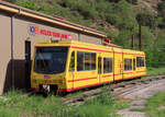 Als 'Train Jaune' sind seit 2004 teilweise diese Neubaufahrzeuge mit Klimaanlage im Einsatz.