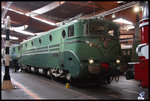 Eisenbahn Museum Mühlhausen am 11.03.2016: Lok BB 9004 gehörte zu vier Prototypen, die u.