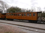 Personenwagen ABef5 der meterspurigen Museumseisenbahn Chemin-de-Fer-de-la-Baie-de-Somme (CFBS).