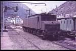 In Modane war das Wendedepot der alten PO Midi Loks auch hier im BW einfach Fahrleitung einer Straenbahn nicht unhnlich.