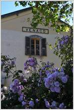 Venaco, eine Kreuzungsstation südlich von Corte.