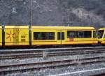 Triebzug Stadler GTW abgestellt am 05.03.20003 in Villefranche Vernet les Bains.