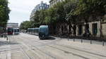 Am wichtigen  Place de Quinconces  kreuzen sich die Linien B und C der Tram Bordeaux.
