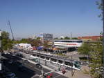 Tramfest am Kehler Bahnhof zur Eröffnung der grenzüberschreitenden Tram.