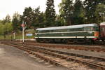 Am 05.05.2011 stoppte ein Sonderzug der Strathspey Railway in Boat of Garten.