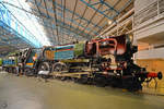 Die aufgeschnittene Dampflokomotive No 35029  Ellerman Lines  der Southern Railway wurde 1949 gebaut.
