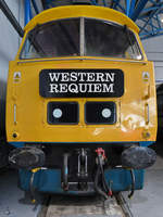 Die Dieselelektrische Lokomotive D1023  Western Fusilier  wurde 1963 bei Swindon Works hergestellt und 1977 aus dem aktiven Dienst genommen.