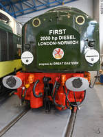 Die Dieselelektrische Lokomotive D200 wurde 1958 bei English Electric gebaut.