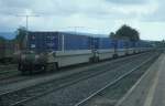 IERLAND sep 2003 Limerick junction CONTAINER WAGONS achter LOC 211