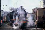 september 1983, 422.009 ( ex prussian G8 )at Torino during the preparation of the special steam train Torino-Ceres
