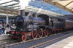 14 may 2017, special steam train with 625.017 at Roma Tiburtina station.