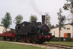 25 sept 2011, 835.051, this locomotive is exposed into the park of Piana delle Orme ( Latina ).