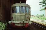 10 oct 1984 : another shot of ALn 56.136 at Ozegna station.