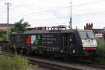 MRCE Dispolok/Compagnia ferroviaria italiana ES 64 F4-408 (E189 408) abgestellt am 1.7.12 in Mnchengladbach Hbf.