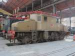 E 551 001 der FS ausgestellt im Nationelen Eisenbahnmuseum Pietrarsa.