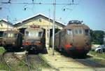 10 may 1987, some ALe 540 and Ale 660 waits a new service at Livorno depot.