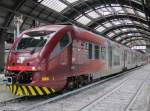 23.8.2014 11:11 ETR 245 (EA 721-01) als Malpensa Express (von Trenord betrieben) nach Malpensa Terminal 1 in Milano Centrale.
