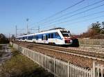Der ETR 563 007 als Regionalzug am 10.02.2018 unterwegs bei Udine.