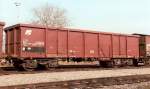 Güterwagen Eaos der FS in Mailand, März 1984