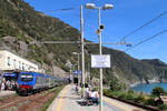 Ein weiterer Bahnhof in der Cinque Terre an einer sensationellen Lage: Corniglia.