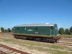 Die BB 162 der Ferrovie del Sud-Est (FSE) kommt heute mit dem Museumszug aus dem Eisenbahnmuseum Lecce zum Einsatz.