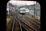 Mizuma-Bahn: Einfahrt in die Endstation Mizuma.