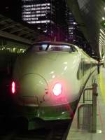200 Series Shinkansen nach der Ankunft in JR Tokyo.