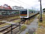 Serie 209-3000: Die 4 Züge dieser Untergattung von 4-Wagenzügen verkehren auf der ländlichen Hachikô-Linie am nordwestlichen Rand von Tokyo zwischen Hachiôji und Kawagoe;