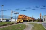 Kanada / Qubec: Eine Gterzug der Quebec Gatineau Railway (QGRY), aufgenommen in Thurso im August 2012.