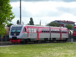 Noch ein Triebzug der Baureihe 03 - er steht am 17.05.2016 im Betriebswerk in Klaipeda.