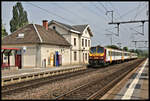 CFL ET 2009 erreicht hier am 22.05.2023 auf der Fahrt nach Luxembourg um 10.54 Uhr den Bahnhof Roodt sur Syre.