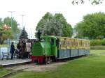 Parkeisenbahn Poznan: Starker Andrang ...  Thomas Wendt 10.05.2014