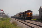 4659 + 4763 + 4652 + 4668 + 4092 Kansas City Southern Railway de Mexico in Saltillo Mexiko am 12.09.2012.
