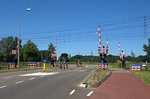 Bahnübergang Bentheimerstraat in De Lutte (NL), 19.07.16