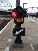 Im Bahnhof Venlo sucht man vergebens nach großen Signalen.