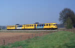 NS 172 als Zug 7852 (Vorden - Zutphen) bei Vorden am 02.05.1997, 14.53u.