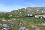 Neben den Zügen von LKAB gibt es auch noch ein zweites Unternehmen, welches auf der Erzbahn sein Erz nach Narvik fährt.