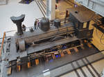 Die Dampflokomotive BBÖ 1.20 (KRB 254) der Floridsdorfer Lokomotivfabrik im Technischen Museum Wien (November 2010)